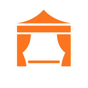 nhà bạt sự kiện icon