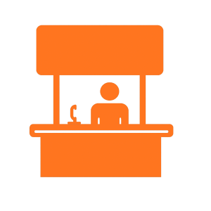 thi công booth icon