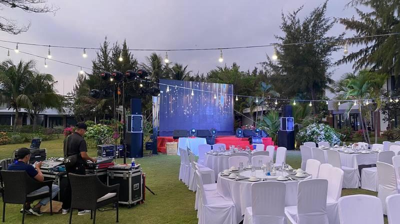 Cho thuê màn hình led sự kiện HCM giá rẻ, thi công nhanh tại sân vườn ngoài trời chuyên nghiệp.