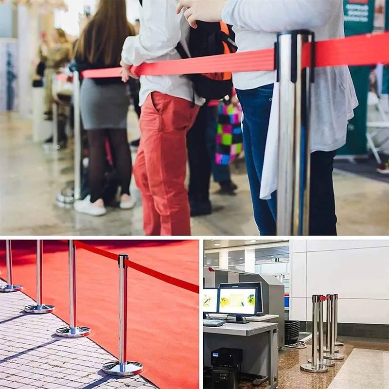 Cho thuê trụ barrier inox dây nhung giá rẻ HCM dùng để phân làn an toàn tại các sự kiện và khu vực công cộng.