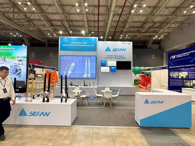 Thi công booth sự kiện trọn gói giá tốt HCM với thiết kế hiện đại và bố trí khoa học.