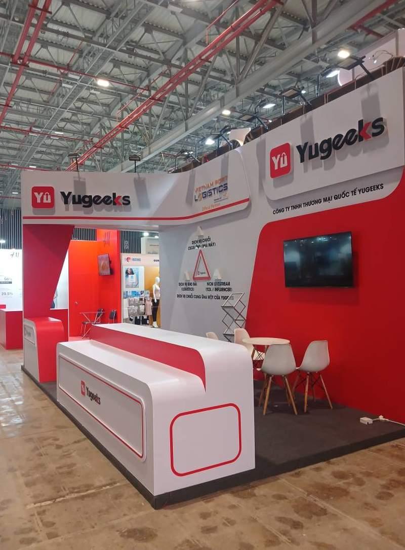 Thi công gian hàng triển lãm hội chợ chuyên nghiệp với thiết kế gian hàng hội chợ trọn gói uy tín tại TP.HCM.