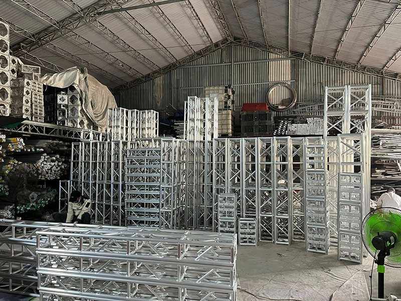 Kho xưởng khung truss